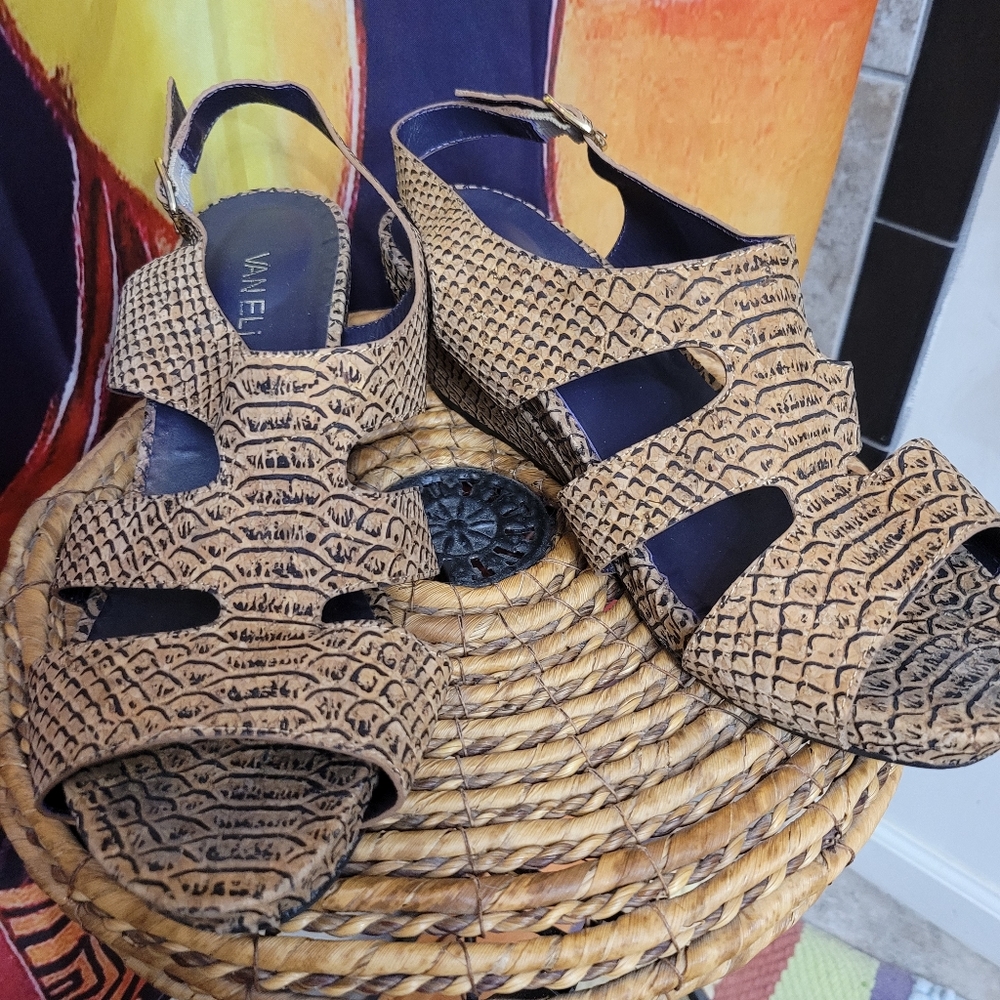 Vaneli Wedge Sandals